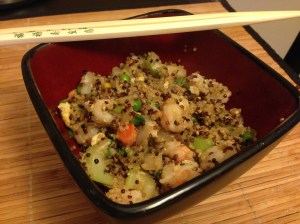 Shrimp Fried Quinoa