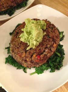 Black Bean Quinoa Burger